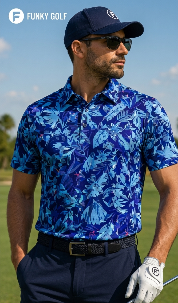 Electric Bloom Polo