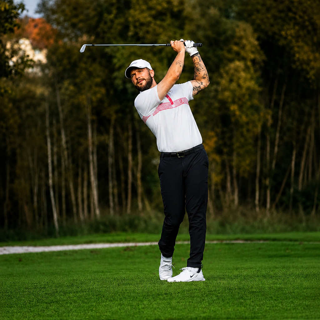 Funky Golf Hex Collection Polo