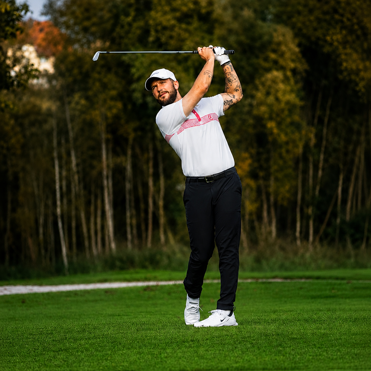 Funky Golf Hex Collection Polo