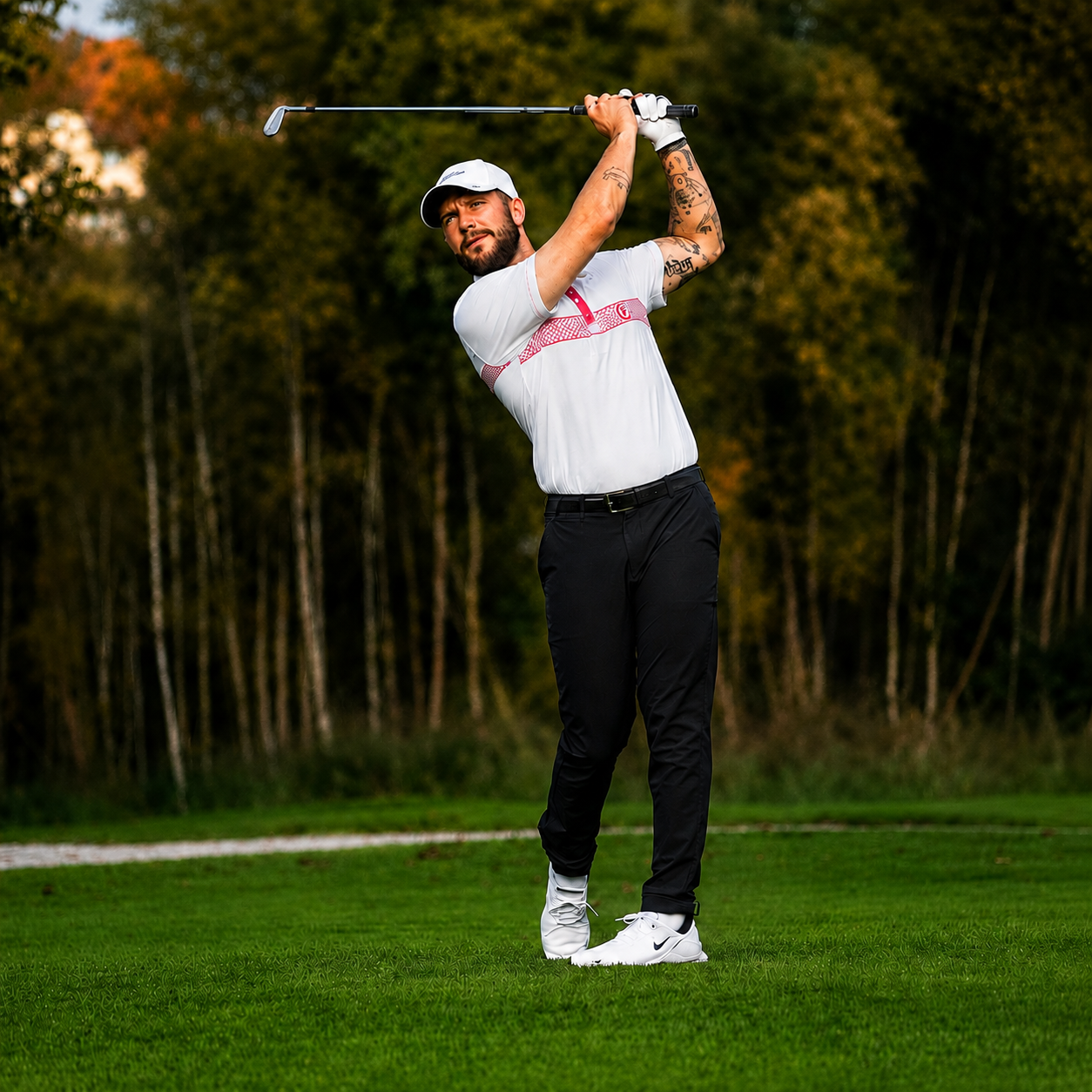Funky Golf Hex Collection Polo