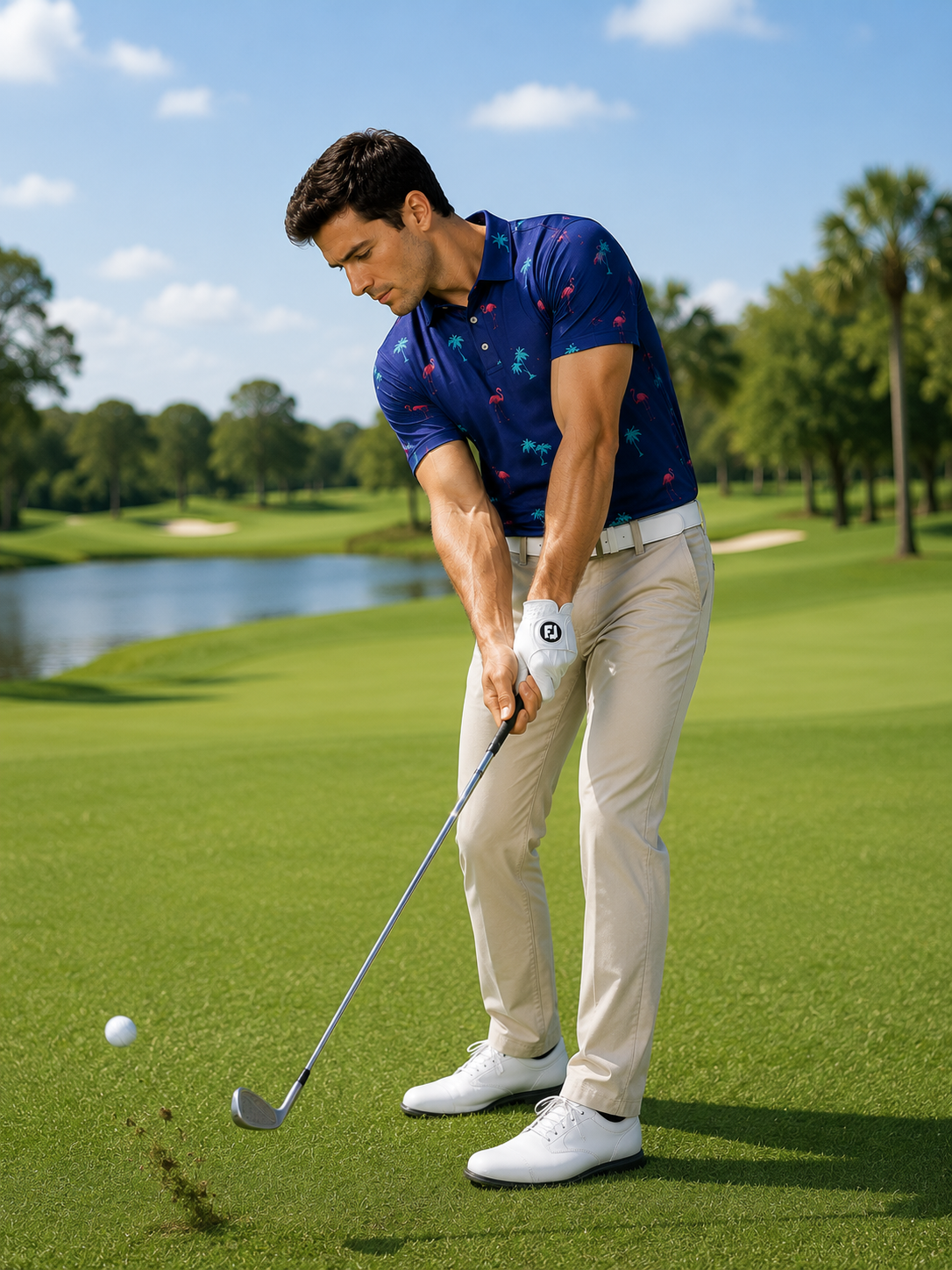 Flamingo Nights Polo