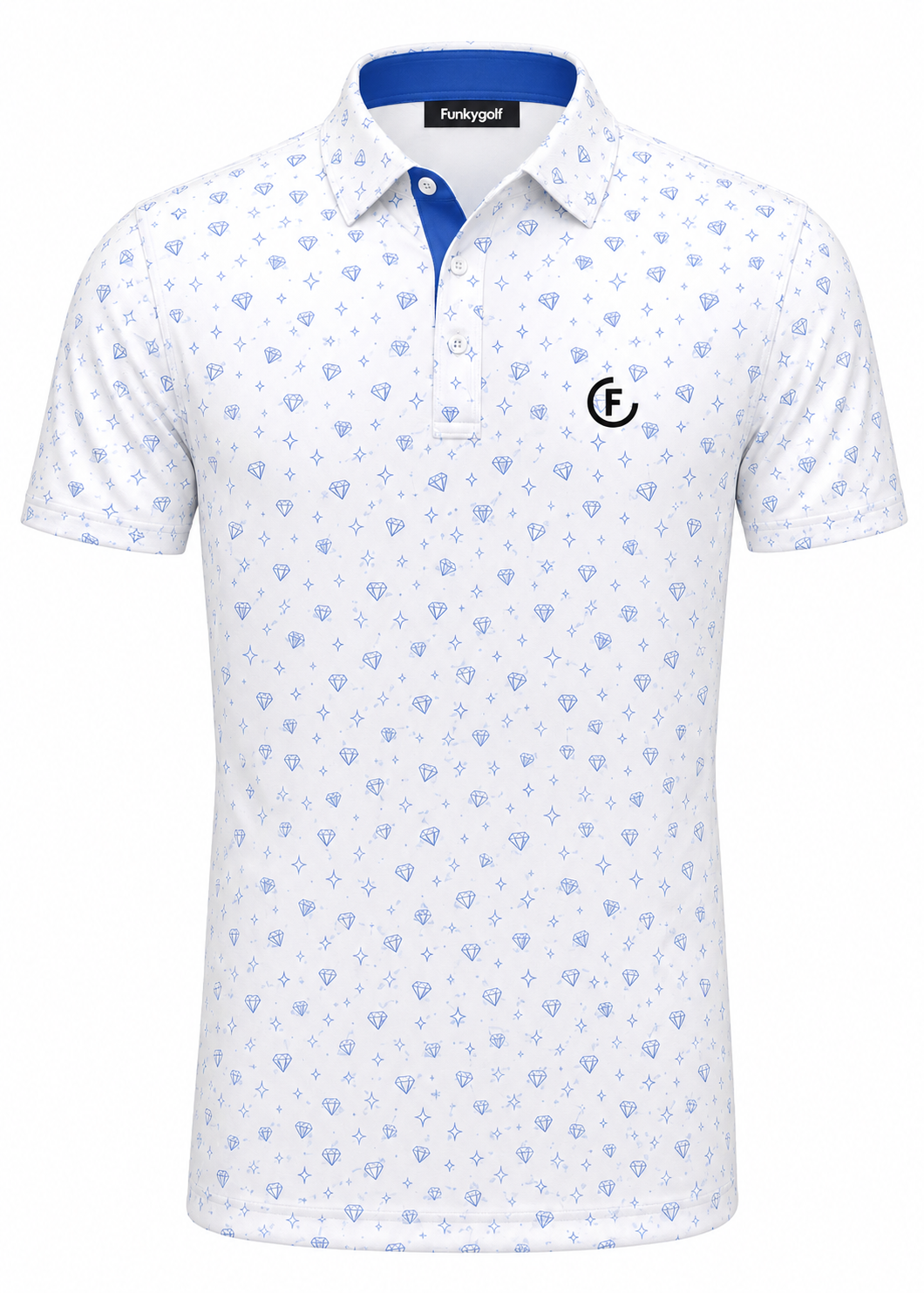 Funky Golf Diamond Drive Collection Polo