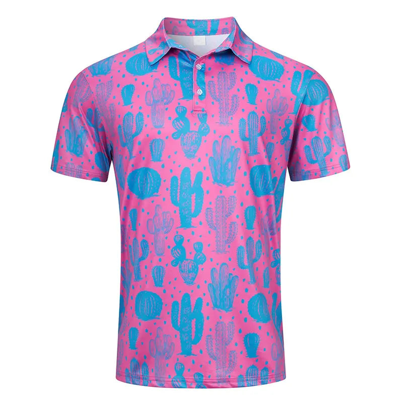 Funky Golf Tropical Performance Polo