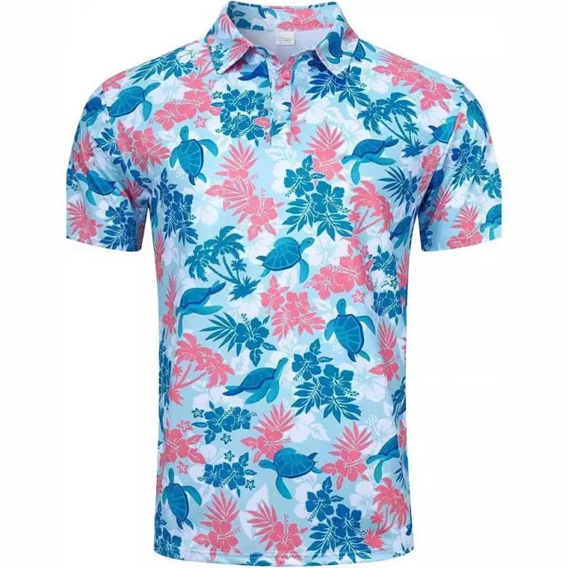 Funky Golf Tropical Performance Polo
