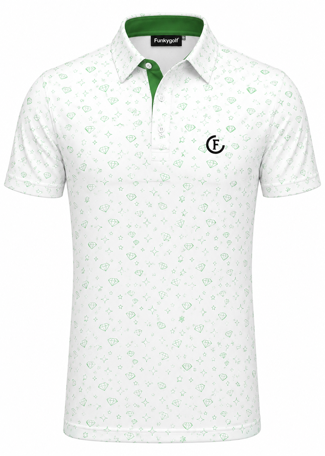 Funky Golf Diamond Drive Collection Polo