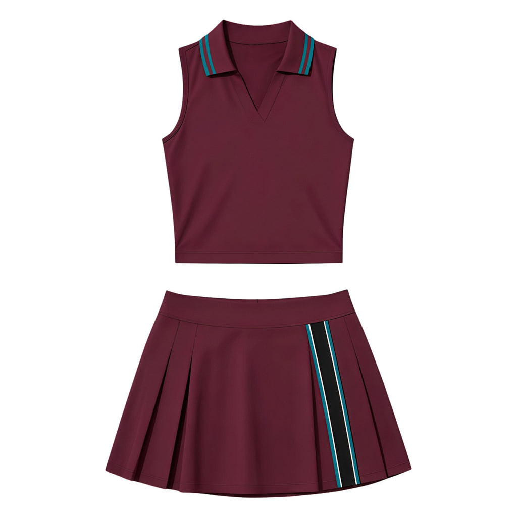 Women's Performance Polo & Pleated Skirt Set