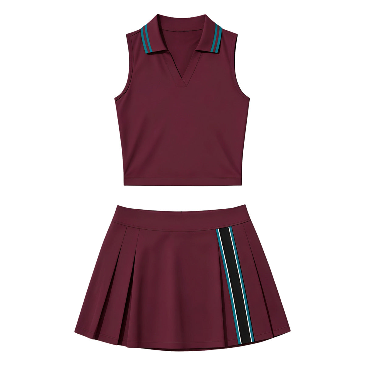 Women's Performance Polo & Pleated Skirt Set