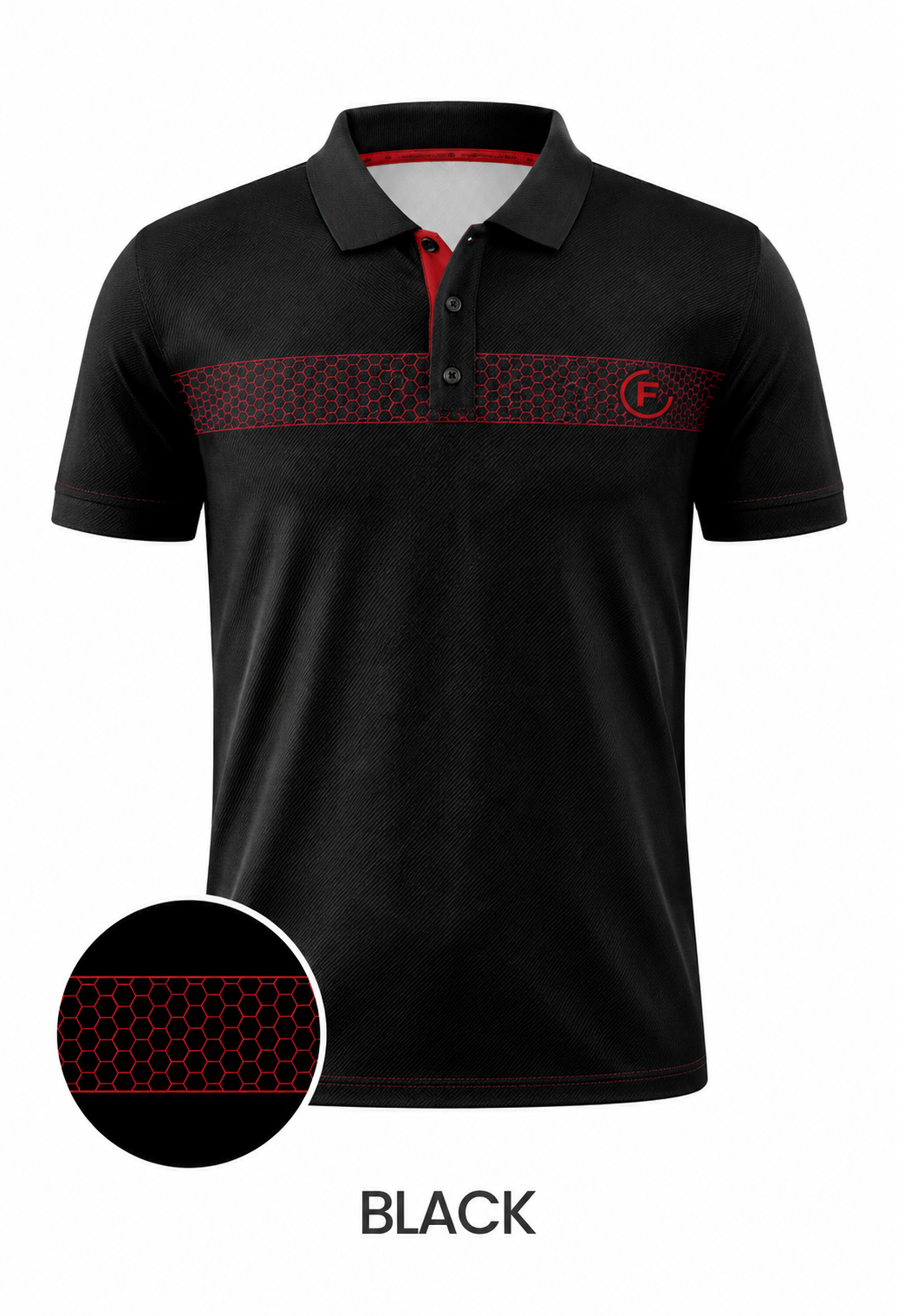 Funky Golf Hex Collection Polo