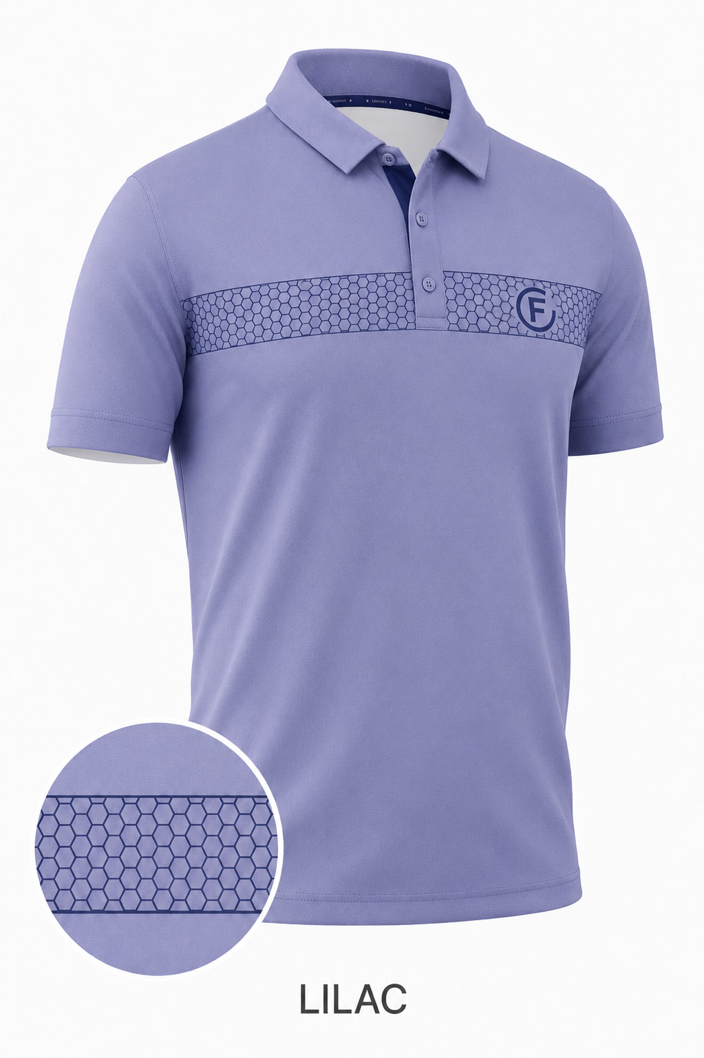 Funky Golf Hex Collection Polo