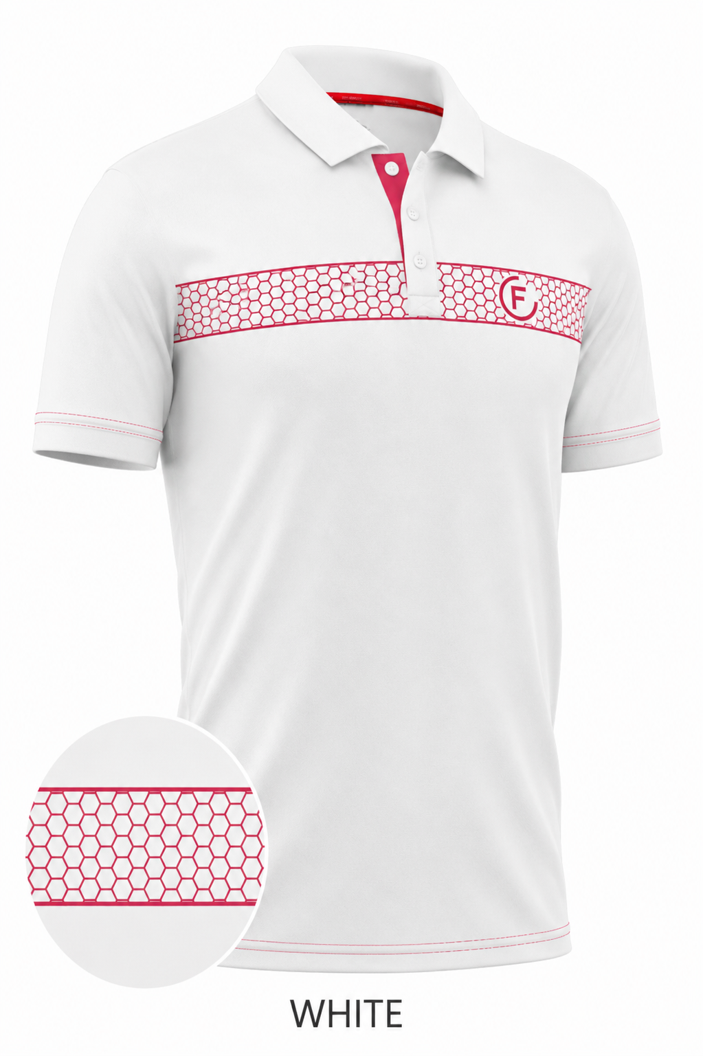 Funky Golf Hex Collection Polo
