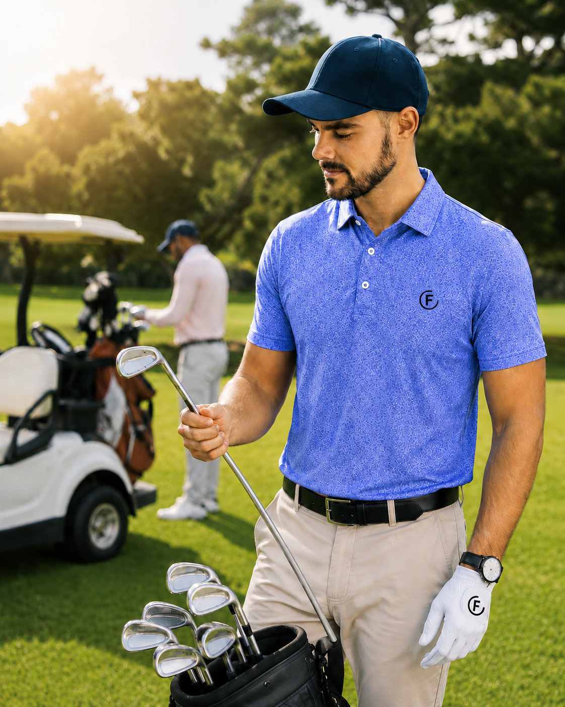 Funky Golf Fairways Collection Polo