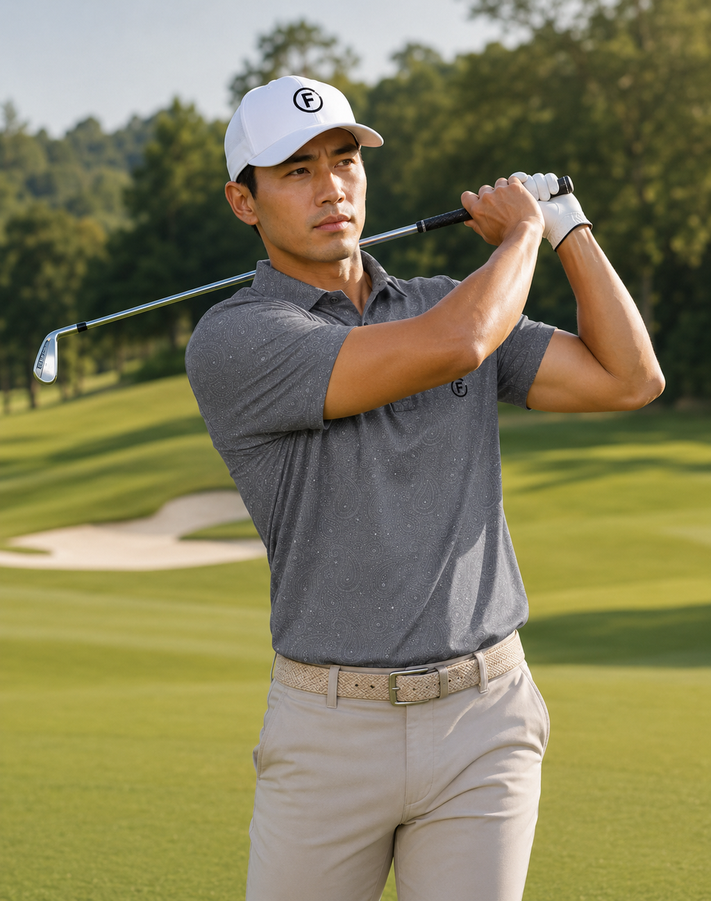 Funky Golf Paisley Elite Polo