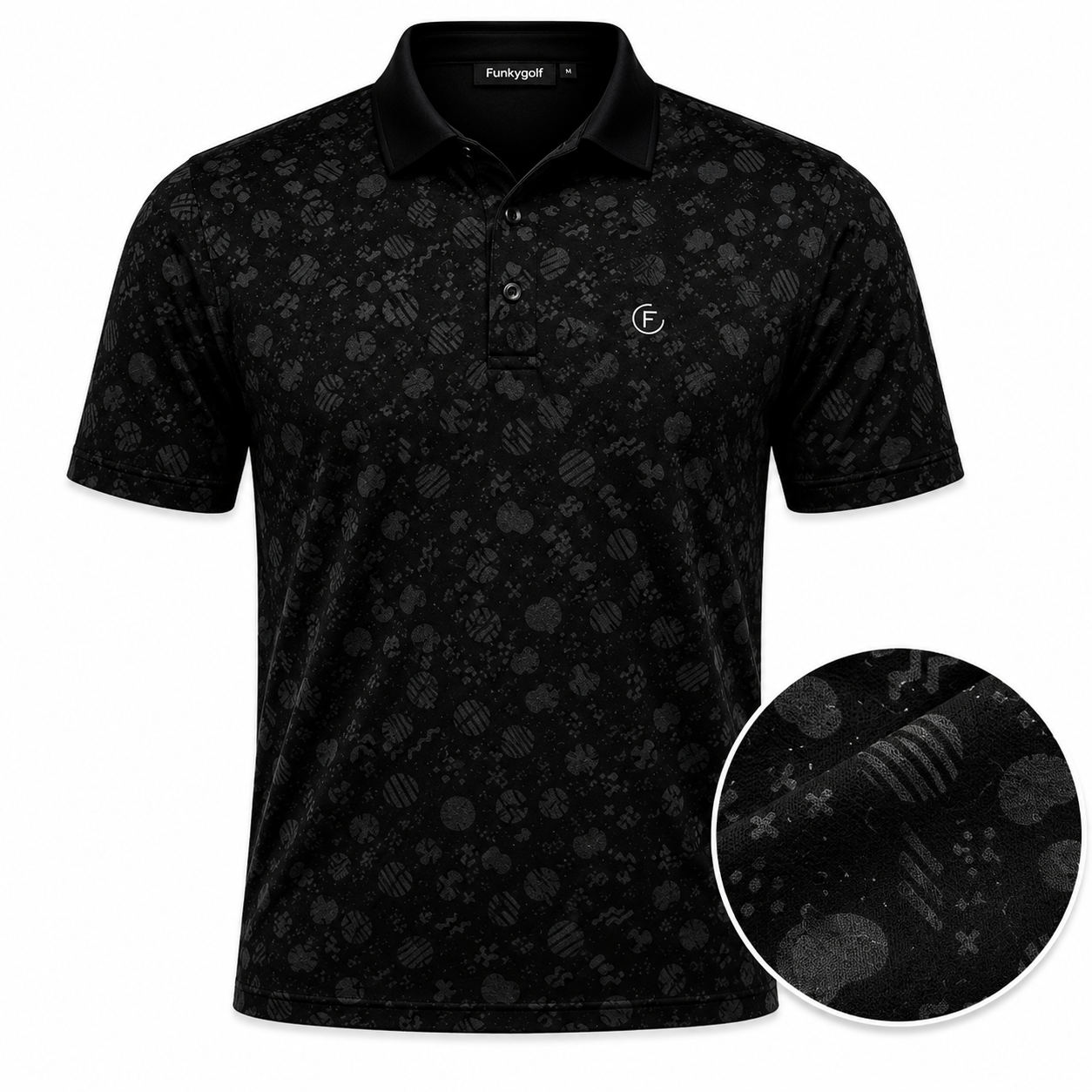 Funky Golf Night Shift Collection Polo