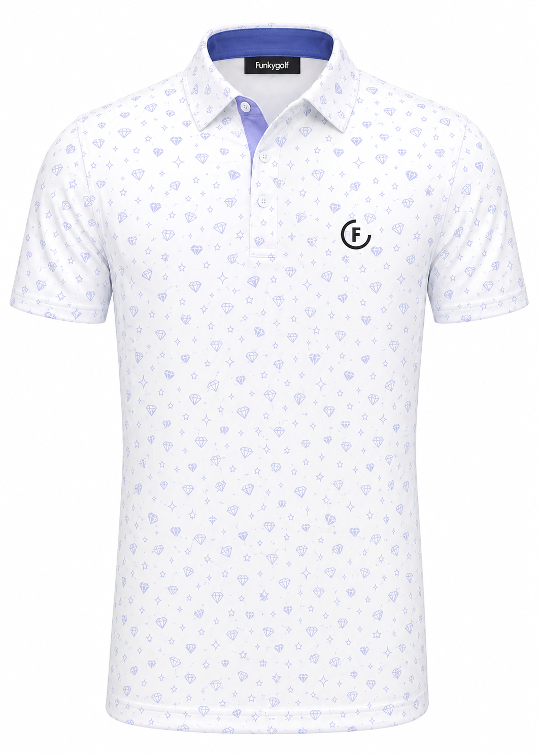 Funky Golf Diamond Drive Collection Polo