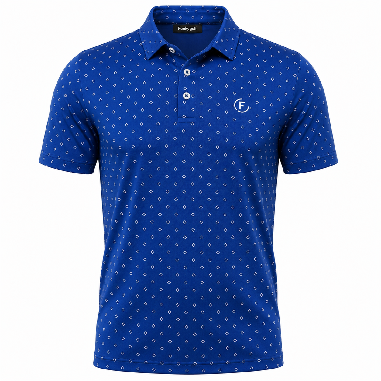 Funky Golf Diamond Drive Collection Polo