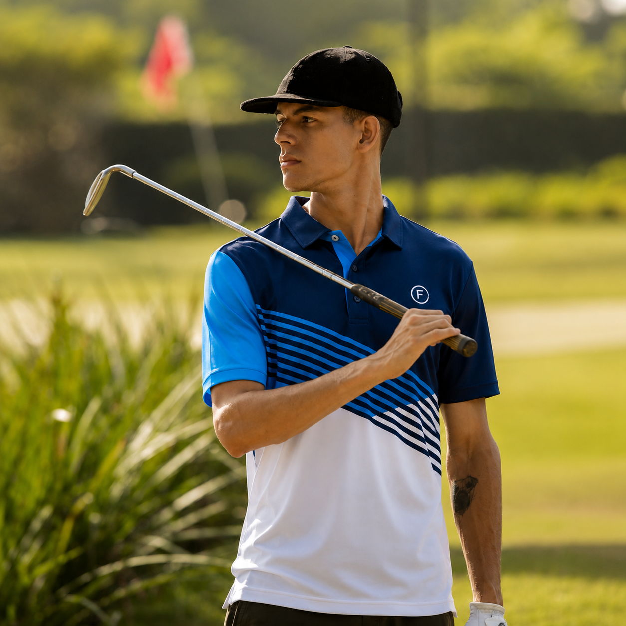 Funky Golf Steel Collection Polo