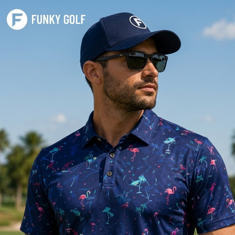 Flamingo Nights Polo - Default
