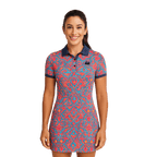 Women Polo ShirtFunky Babe Polo Dress – Radiant Mosaic