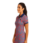 Women Polo ShirtFunky Babe Polo Dress – Radiant Mosaic