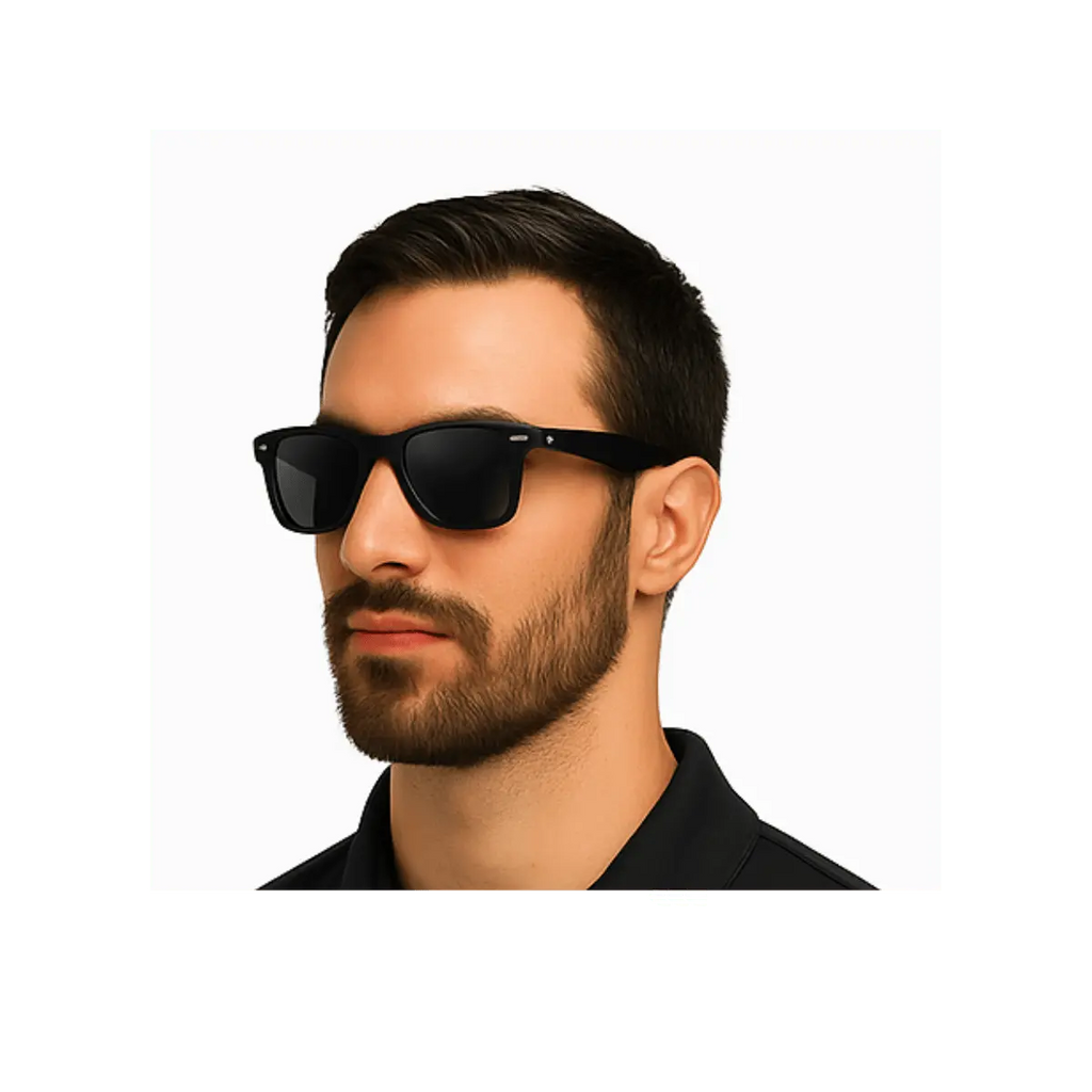 black glassesFunky Bros / Funky Babe – Sunglasses – Loud Vision (Black Edition)