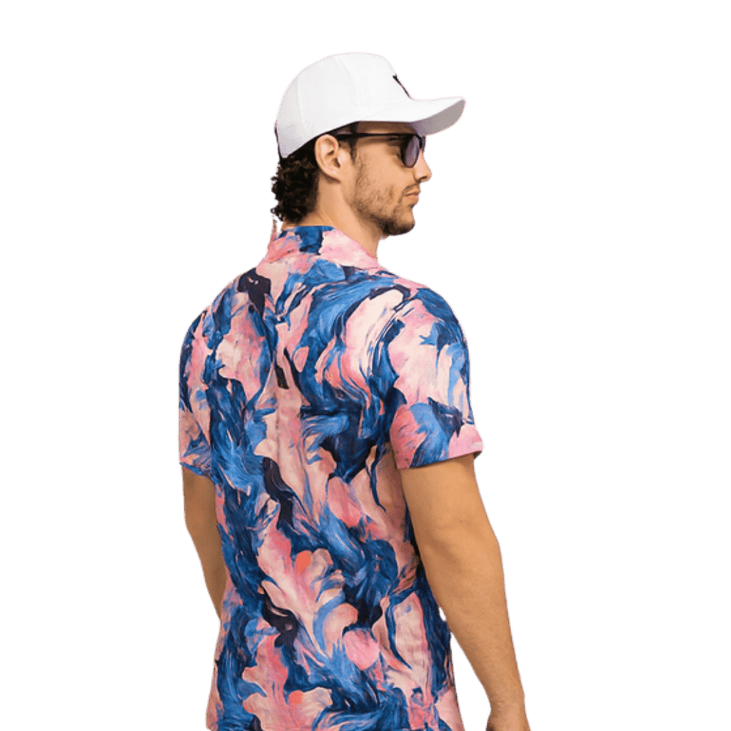 Polo ShirtFunky Bros Polo – Electric Wave