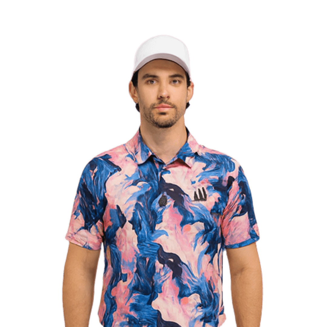 Polo ShirtFunky Bros Polo – Electric Wave
