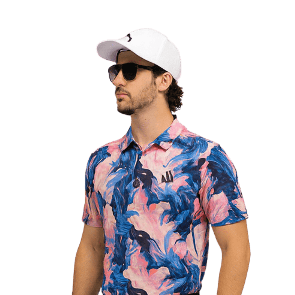 Polo ShirtFunky Bros Polo – Electric Wave