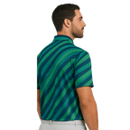 Polo ShirtFunky Bros Polo – Emerald Stripes