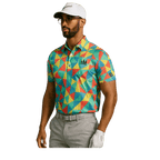 Polo ShirtFunky Bros Polo – Geo Vibes