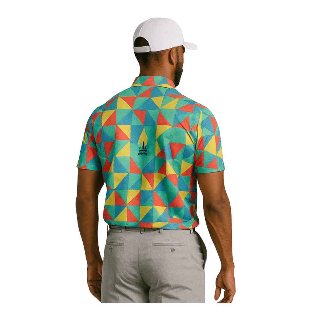 Polo ShirtFunky Bros Polo – Geo Vibes