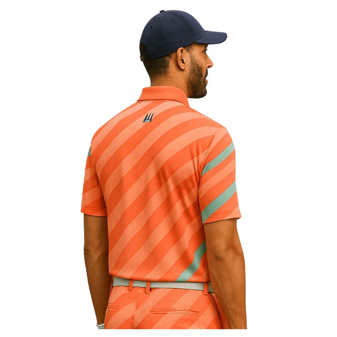 Polo ShirtFunky Bros Polo – Sunset Stripes