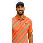 Polo ShirtFunky Bros Polo – Sunset Stripes