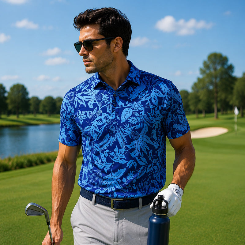 Funky Golf Tropical Performance Polo - Default