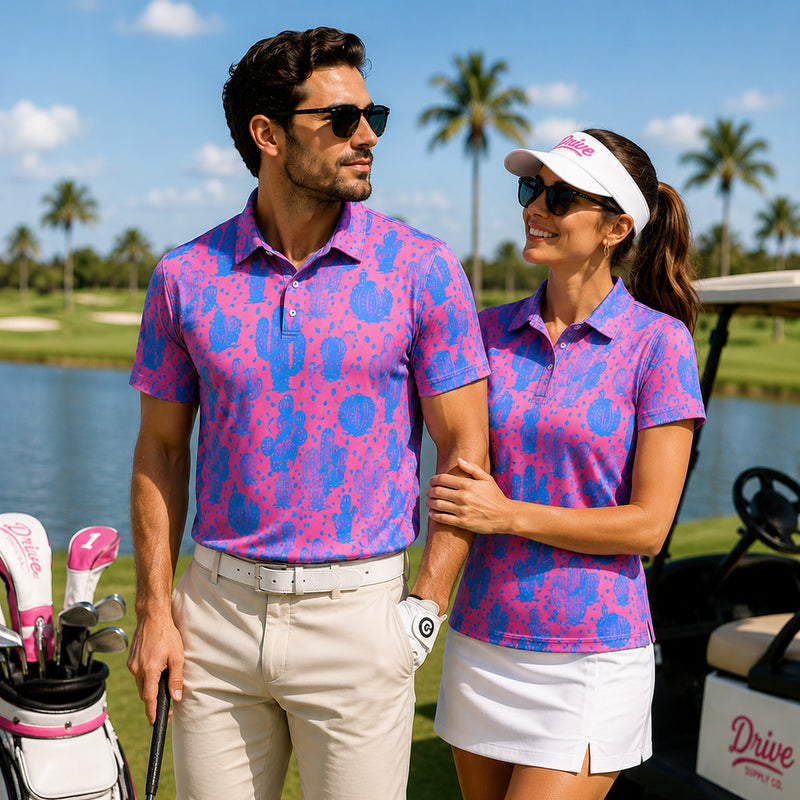 Funky Golf Tropical Performance Polo - Default