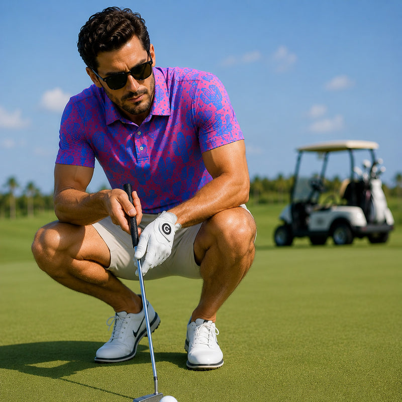 Funky Golf Tropical Performance Polo - Default