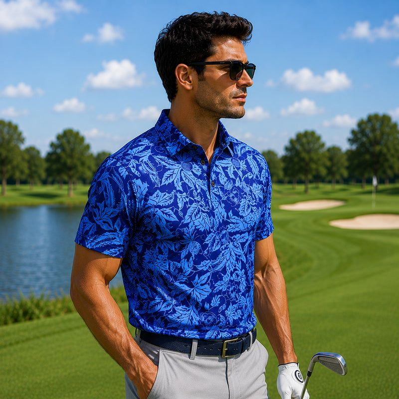 Funky Golf Tropical Performance Polo - Default