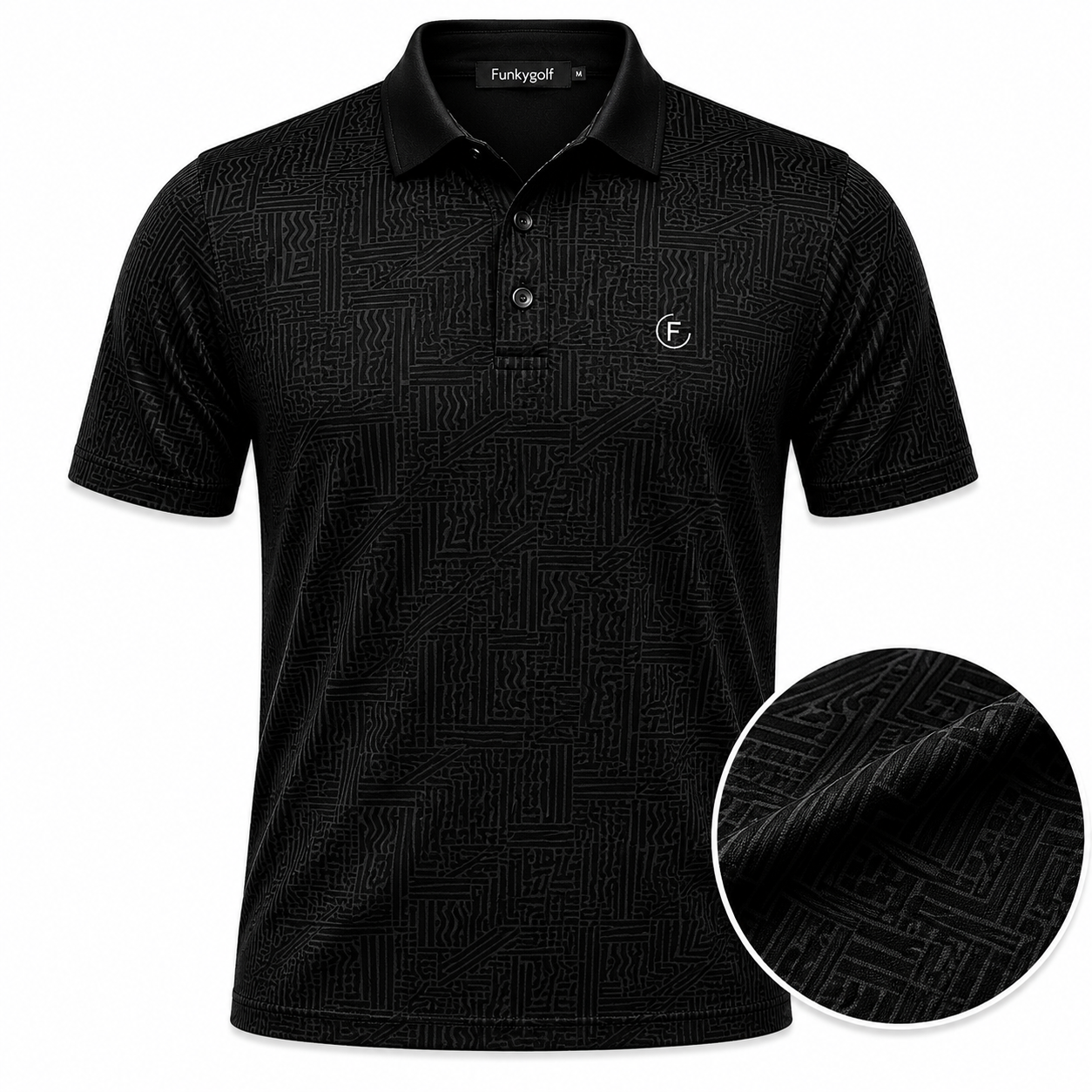 Funky Golf Night Shift Collection Polo