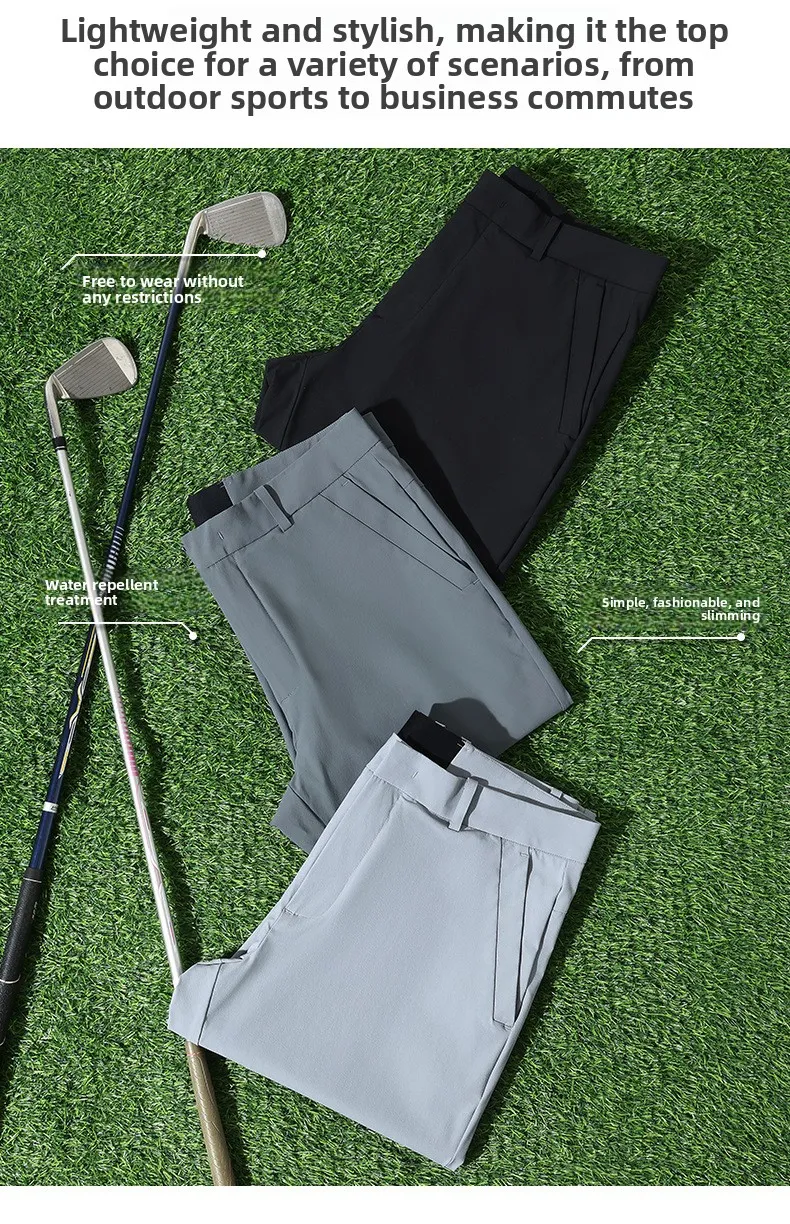 Men's Quick-Dry Performance Golf Trousers