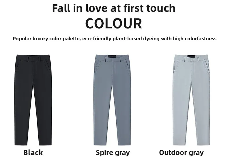 Men's Quick-Dry Performance Golf Trousers